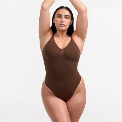 Sleeveless Knit Bodysuit Hot Summer Sexy Bodycon Off Shoulder Halter Tops Casual Street Bodice For Women ClubWear